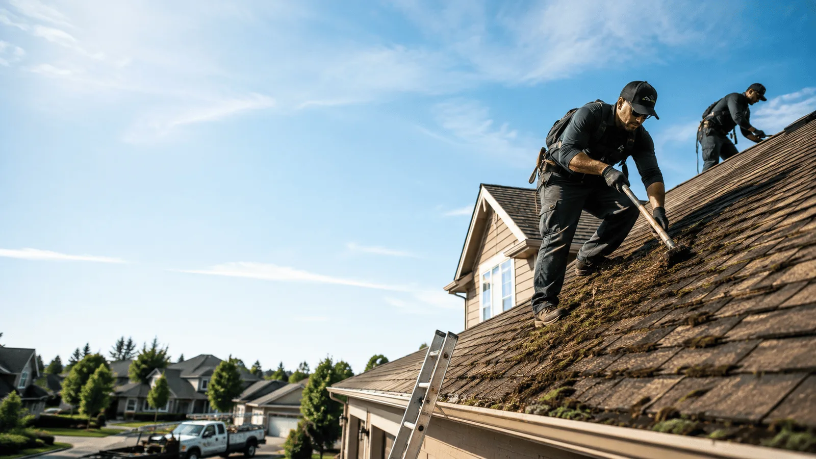 Roof Moss Removal in Cheltenham, MD near me